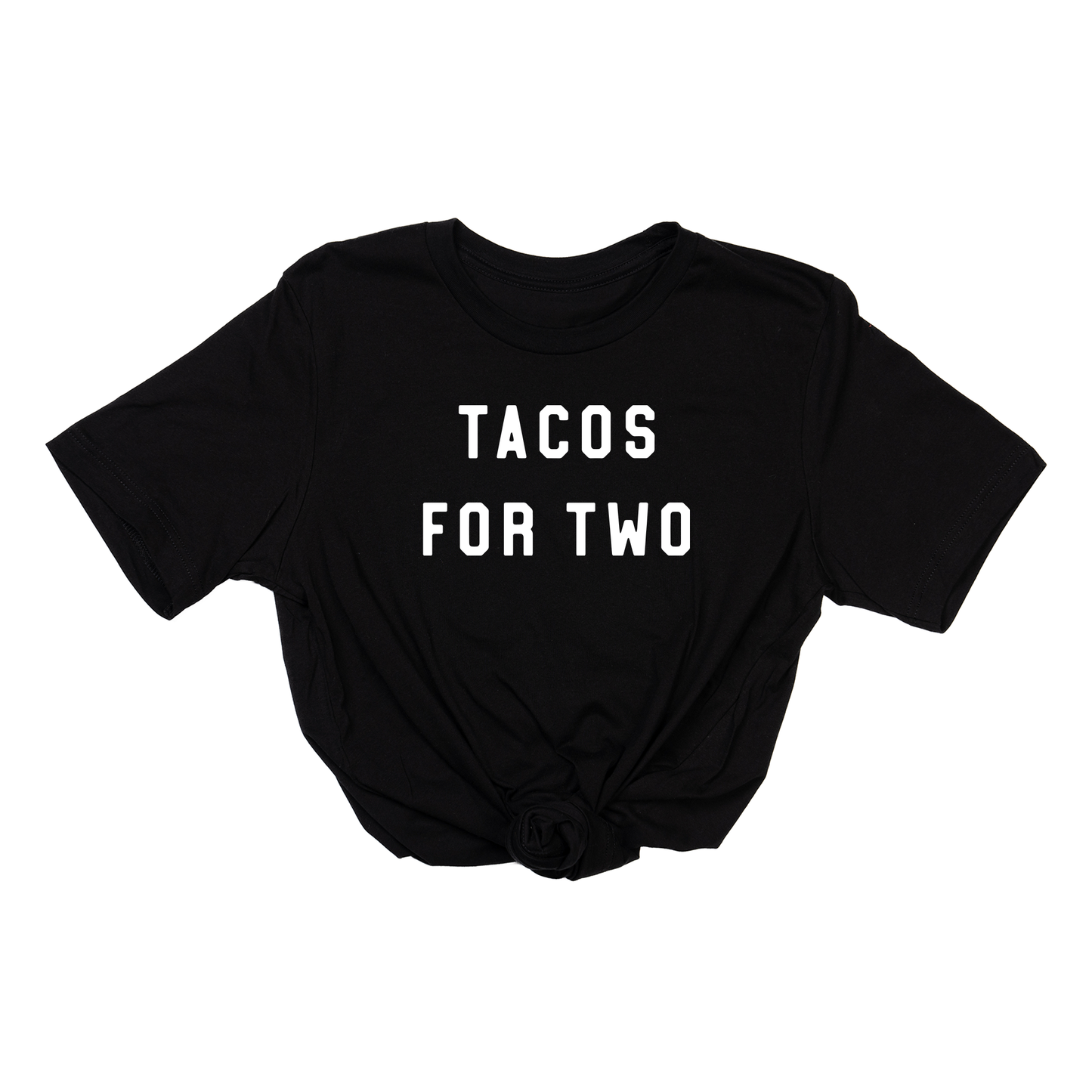 Tacos For Two (White) - Tee (Black)