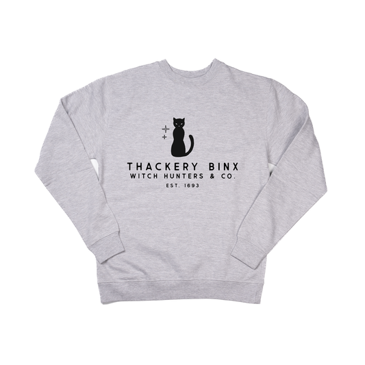 Thackery Binx Witch Hunters & Co. - Sweatshirt (Heather Gray)