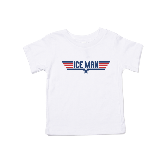 Top Gun (Iceman) - Kids Tee (White)
