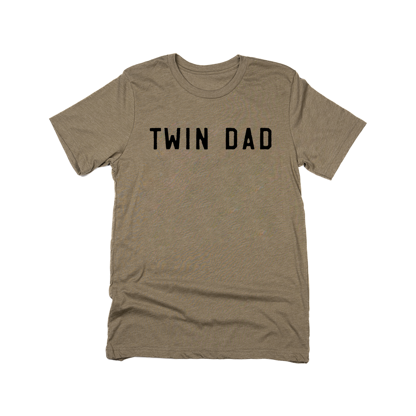 Twin Dad (Black) - Tee (Olive)