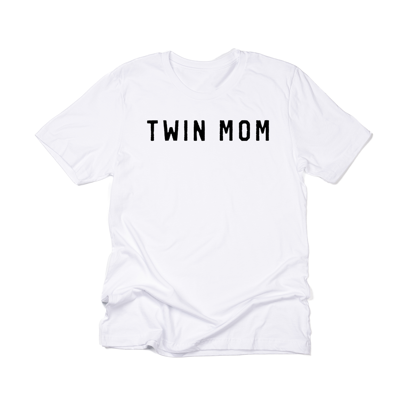 Twin Mom (Black) - Tee (White)