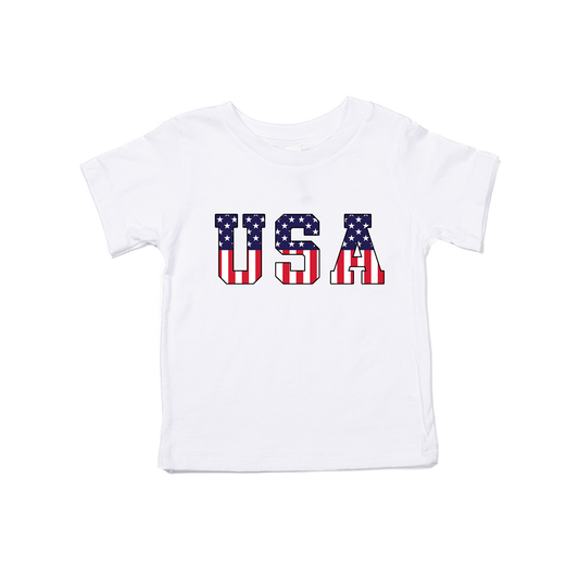 USA - Kids Tee (White)