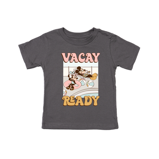 Vacay Ready Magic Mouse - Kids Tee (Ash)