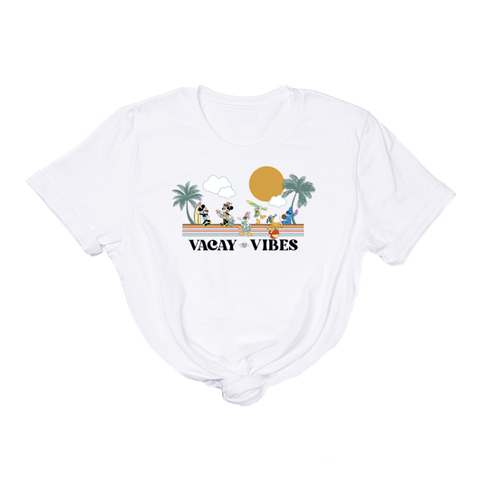 Vacay Vibes Magic Mouse - Tee (Vintage White)
