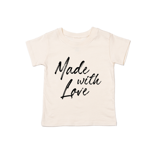 Made With Love - Kids Tee (Natural)