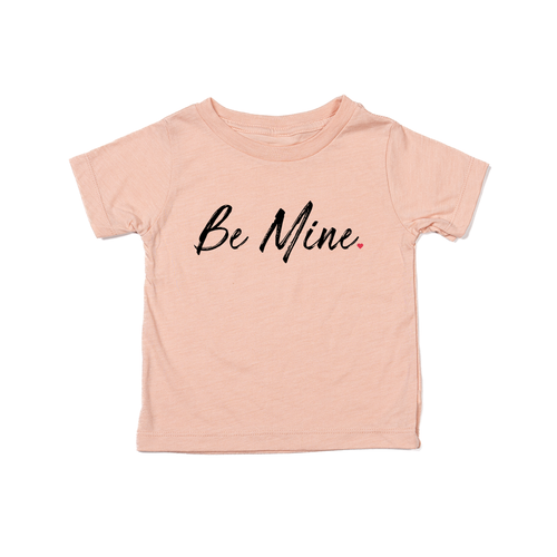 Be Mine <3 - Kids Tee (Peach)