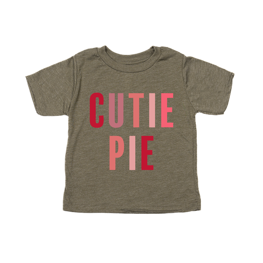 Cutie Pie - Kids Tee (Olive)