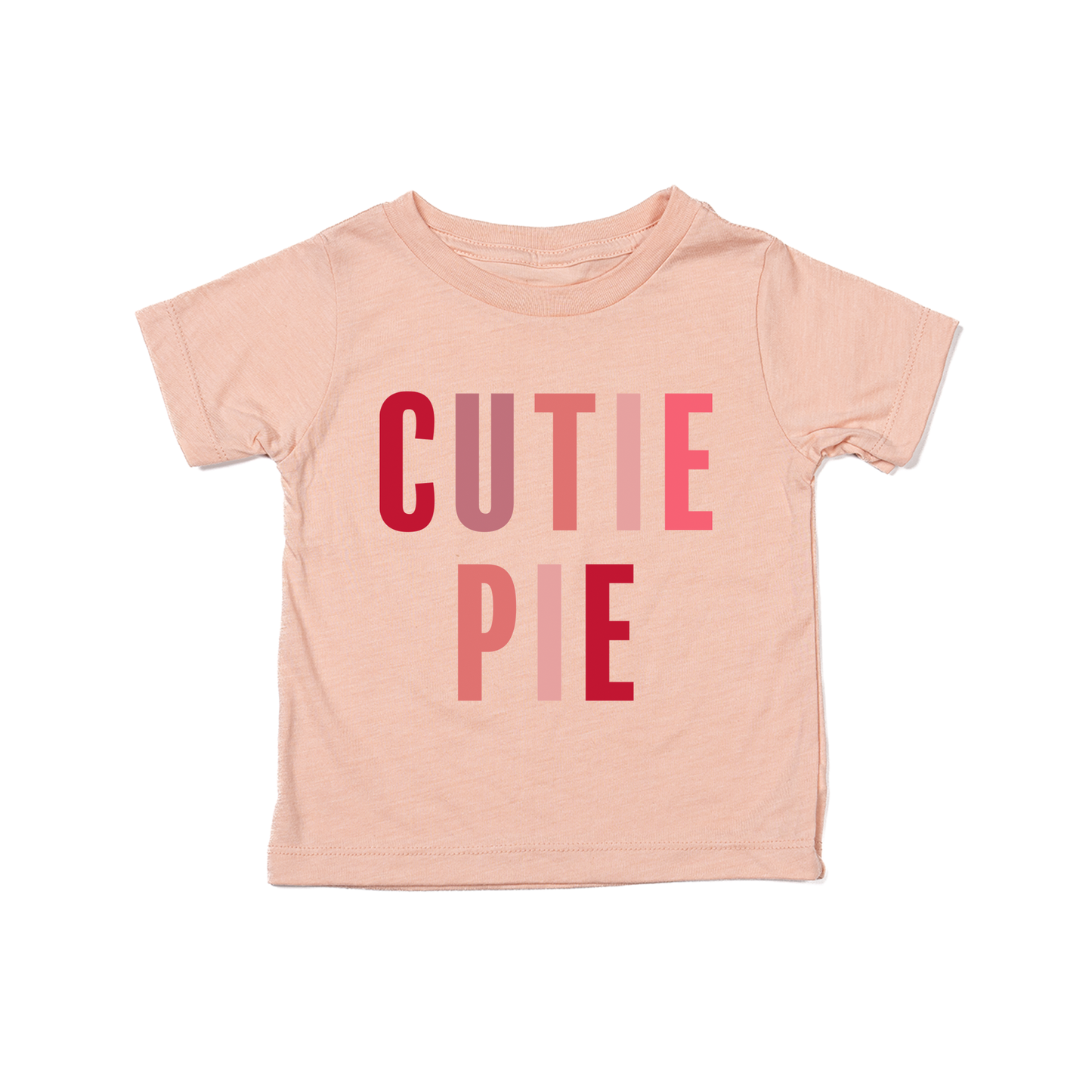 Cutie Pie - Kids Tee (Peach)