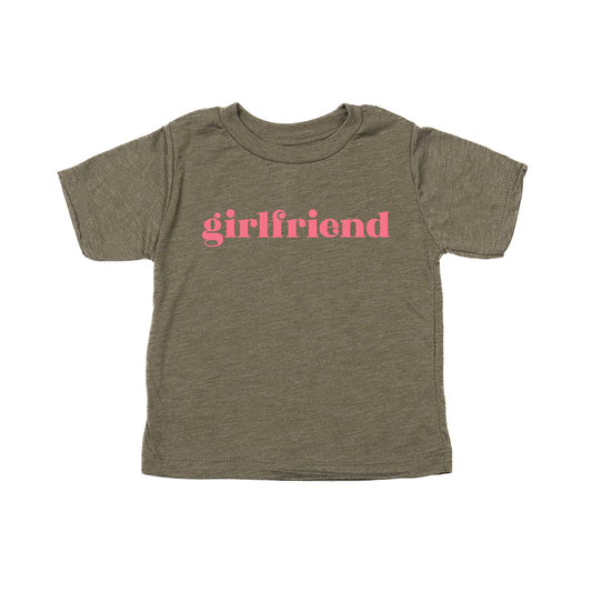 Girlfriend - Kids Tee (Olive)