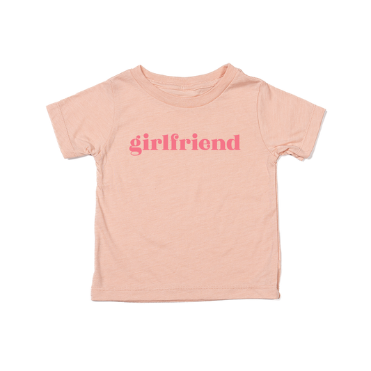 Girlfriend - Kids Tee (Peach)