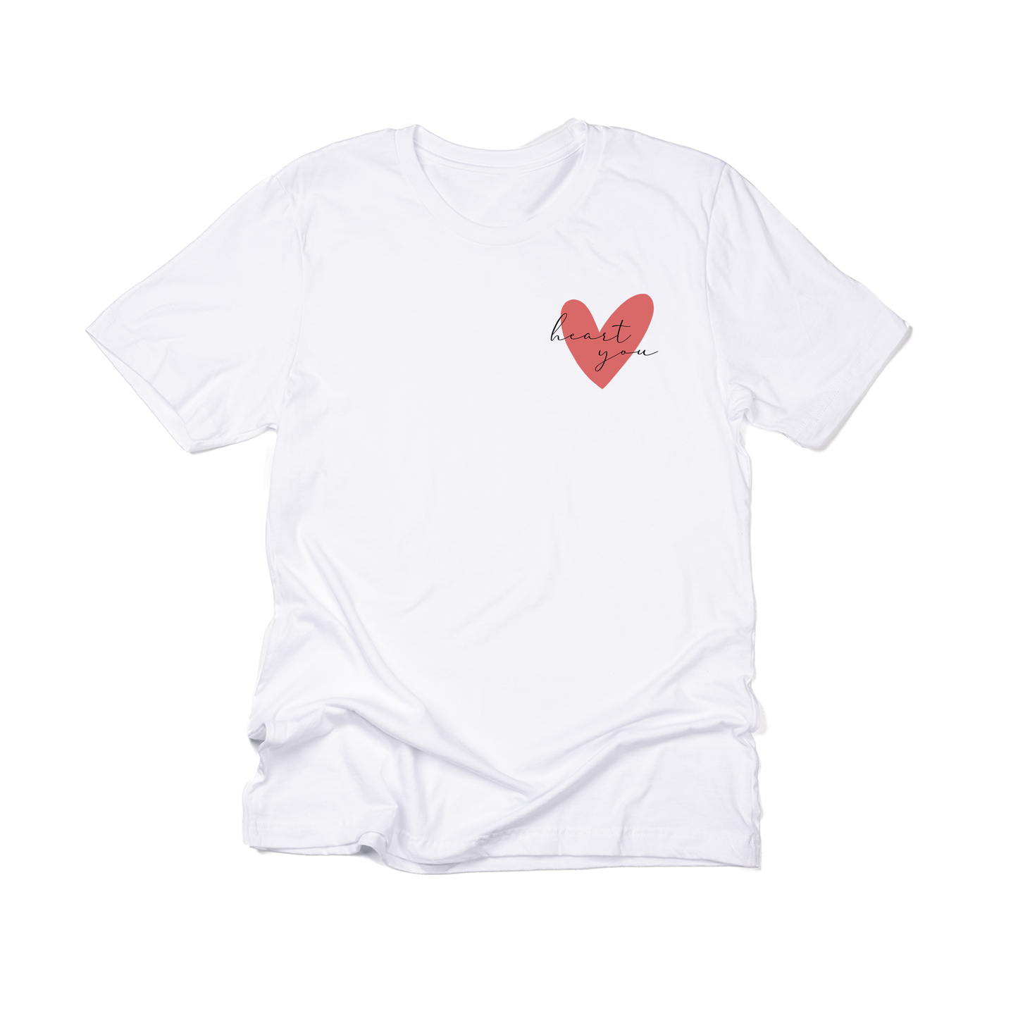 Heart You (Pocket) - Tee (White)