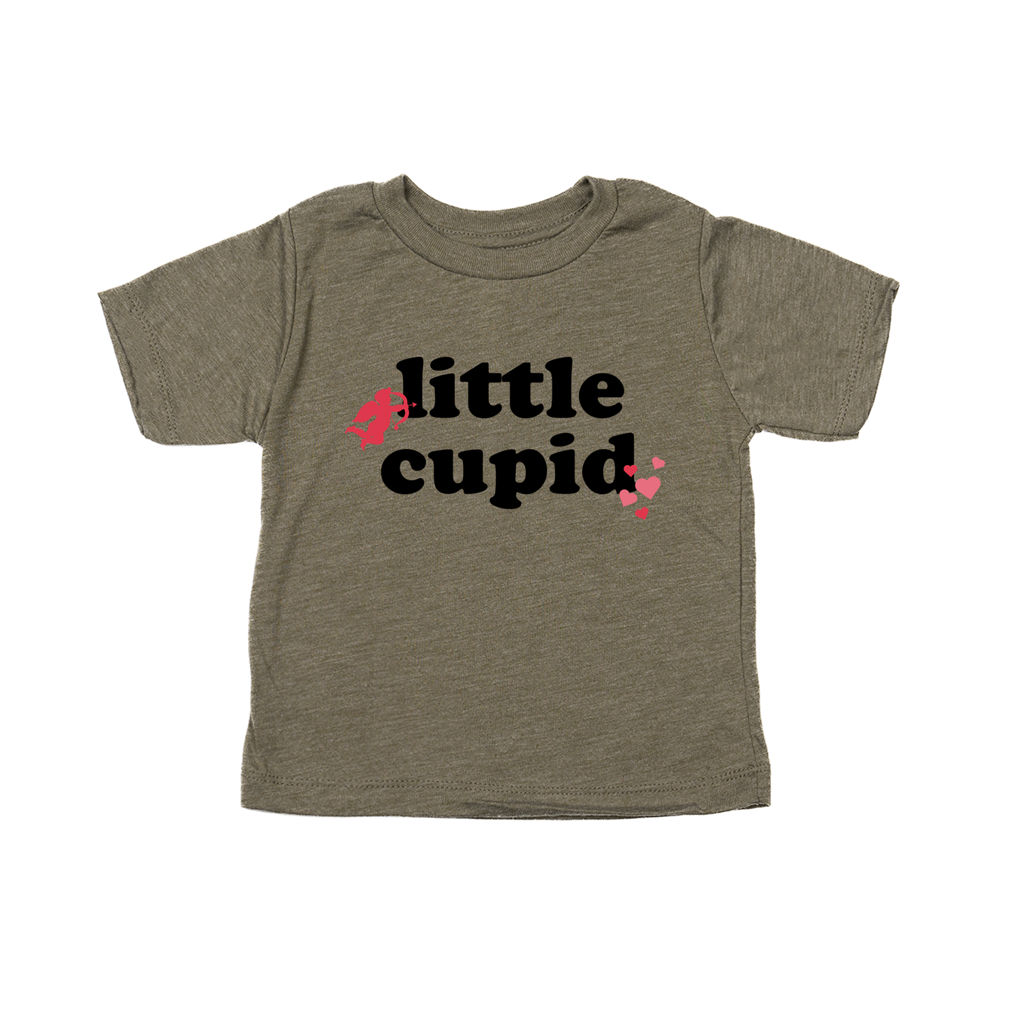 Little Cupid - Kids Tee (Olive)