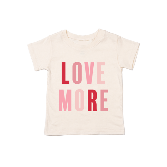 Love More - Kids Tee (Natural)
