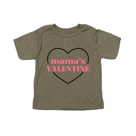 Mama's Valentine - Kids Tee (Olive)