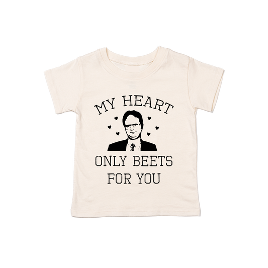 My Heart Only Beets For You - Kids Tee (Natural)