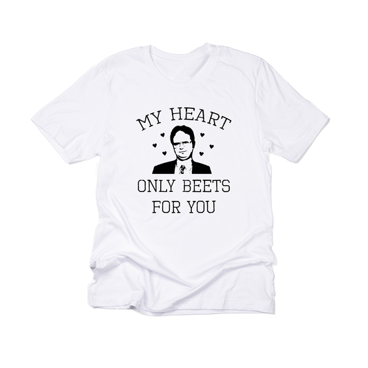 My Heart Only Beets For You - Tee (White)