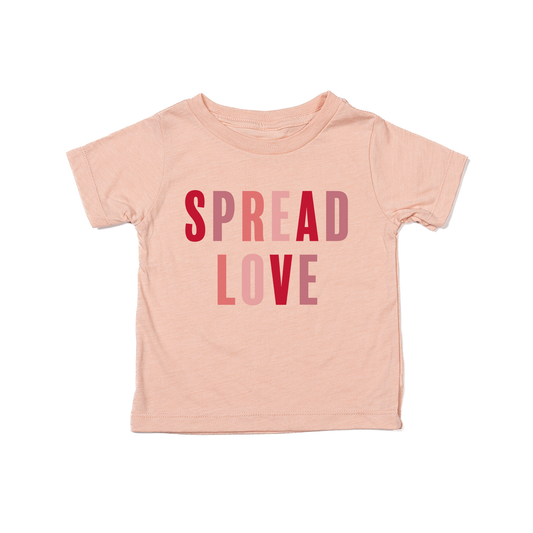 Spread Love - Kids Tee (Peach)