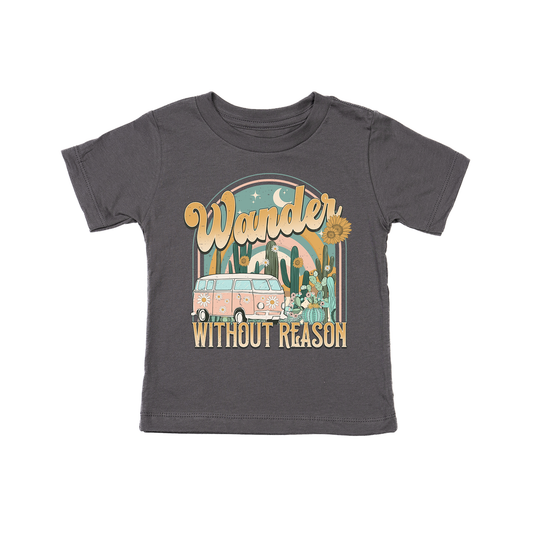 Wander Without Reason - Kids Tee (Ash)