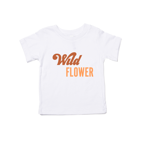 Wild Flower - Kids Tee (White)