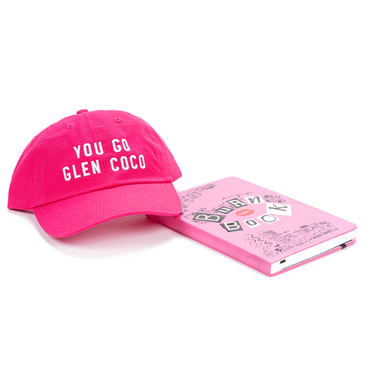 You Go Glen Coco (White) - Baseball Hat (Hot Pink)