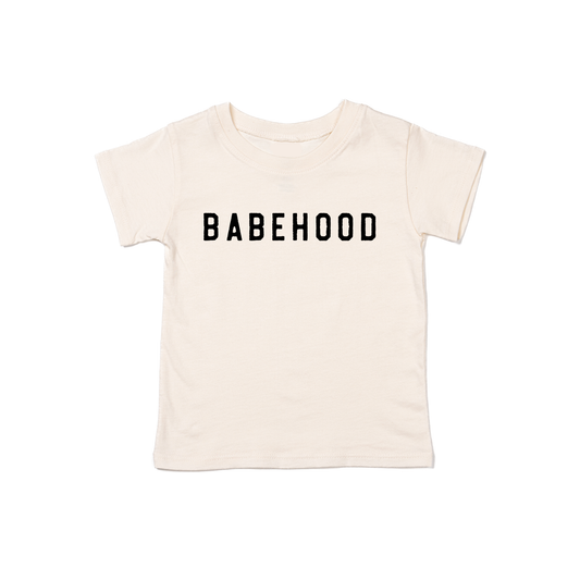 Babehood (Rough) - Kids Tee (Natural)