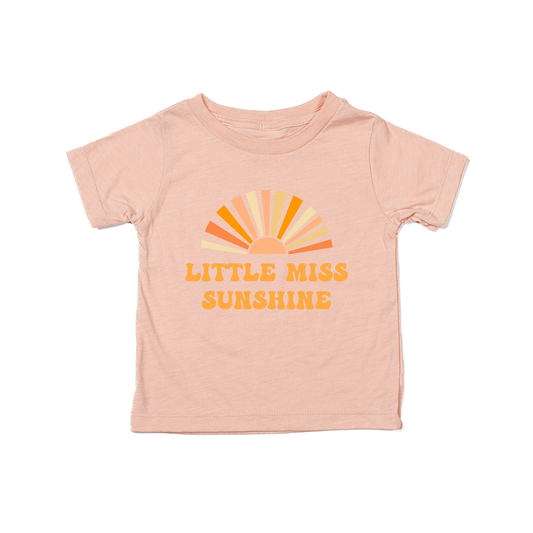 Little Miss Sunshine - Kids Tee (Peach)